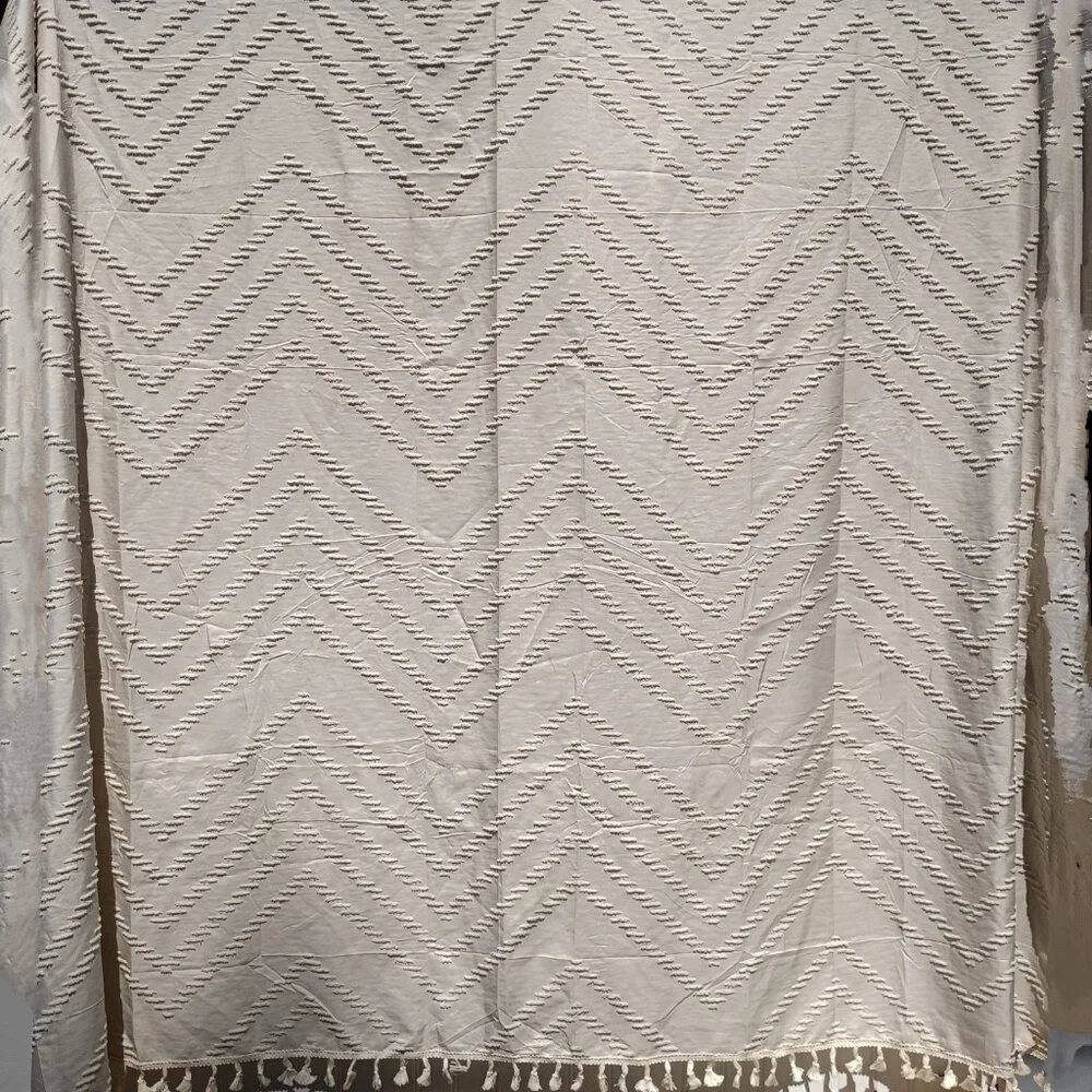 Elegant Cream Shower Curtain